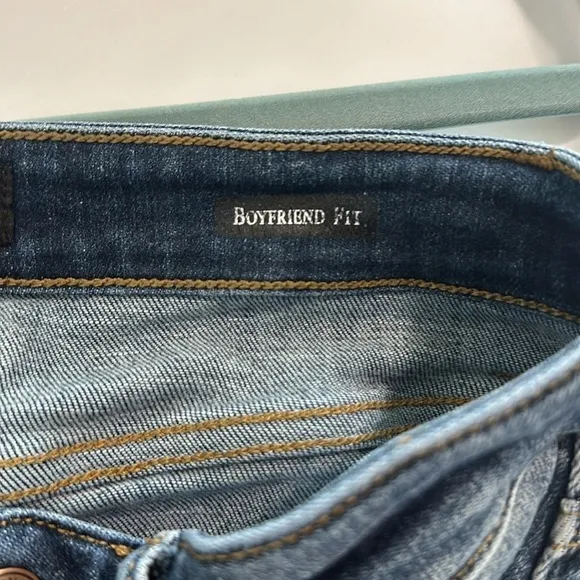 Judy Blue Women's 26 Boyfriend Fit Blue Jeans Classic Dark Wash Stretch Denim
