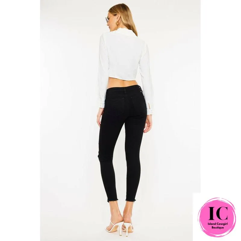 KanCan: Worth It Black Skinny Jeans