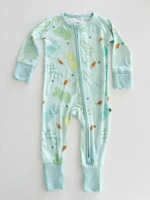Kiki   Lulu For Peeps Sake Ribbed Convertible Footie