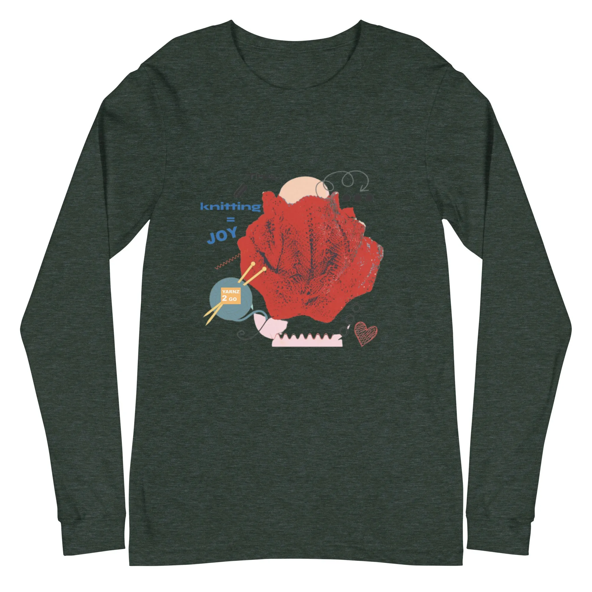 Knitting joy, a long sleeve tee