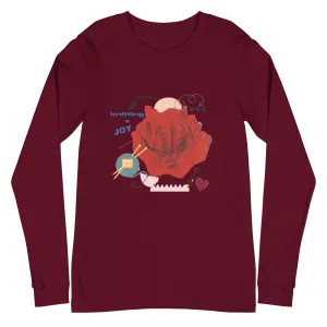 Knitting joy, a long sleeve tee