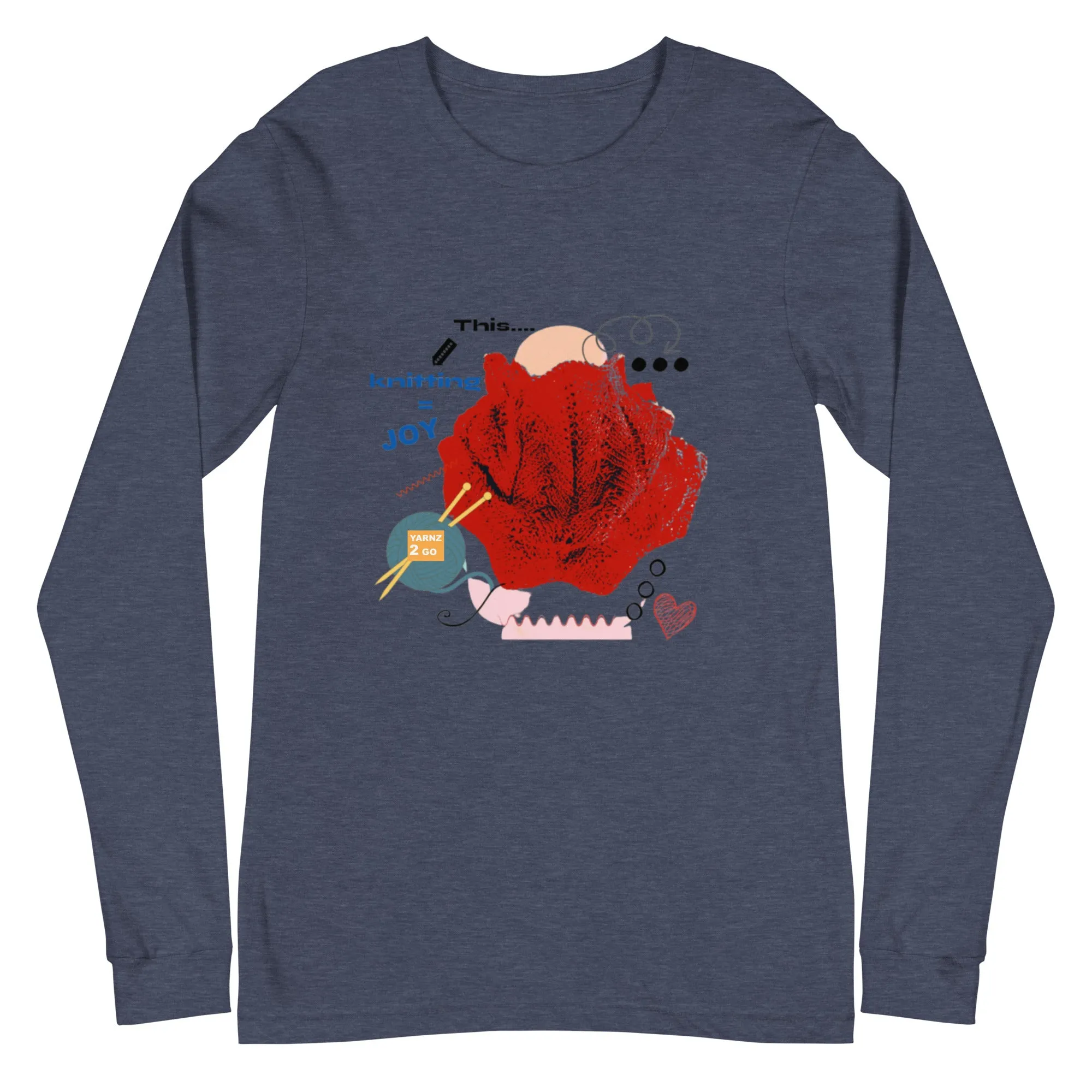 Knitting joy, a long sleeve tee