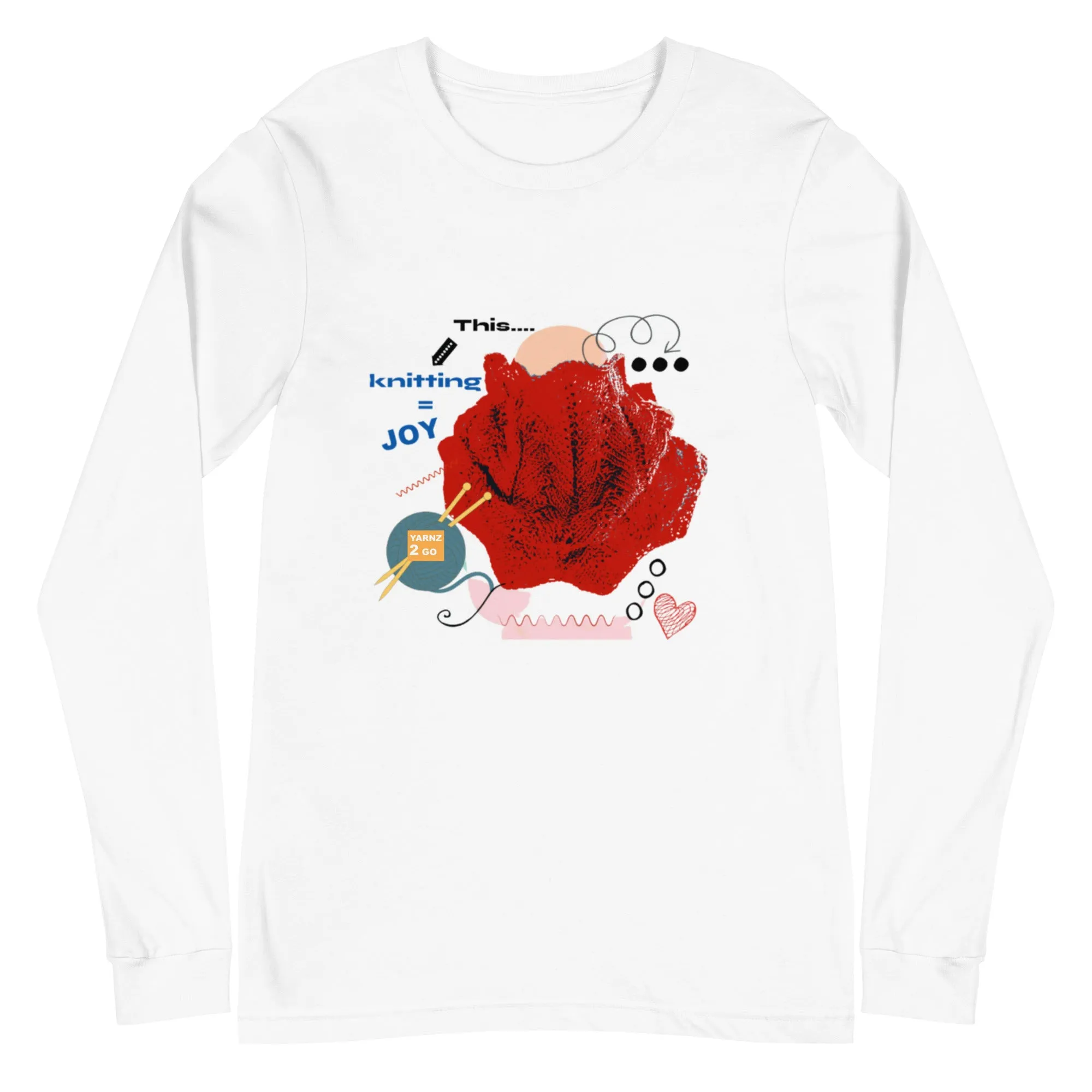Knitting joy, a long sleeve tee