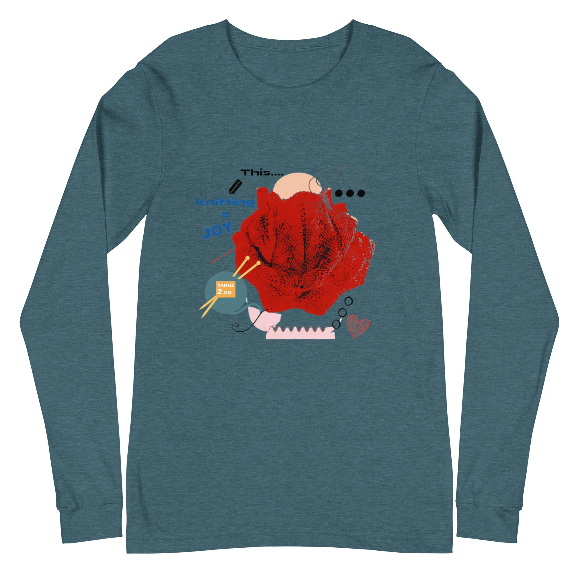 Knitting joy, a long sleeve tee