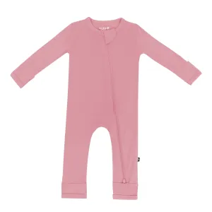 Kyte Baby Zippered Romper - Apple Blossom