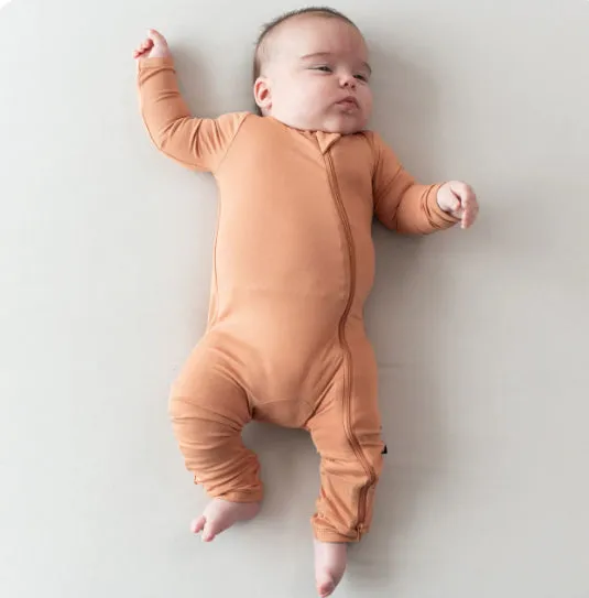 Kyte Baby - Zippered Romper - Apricot