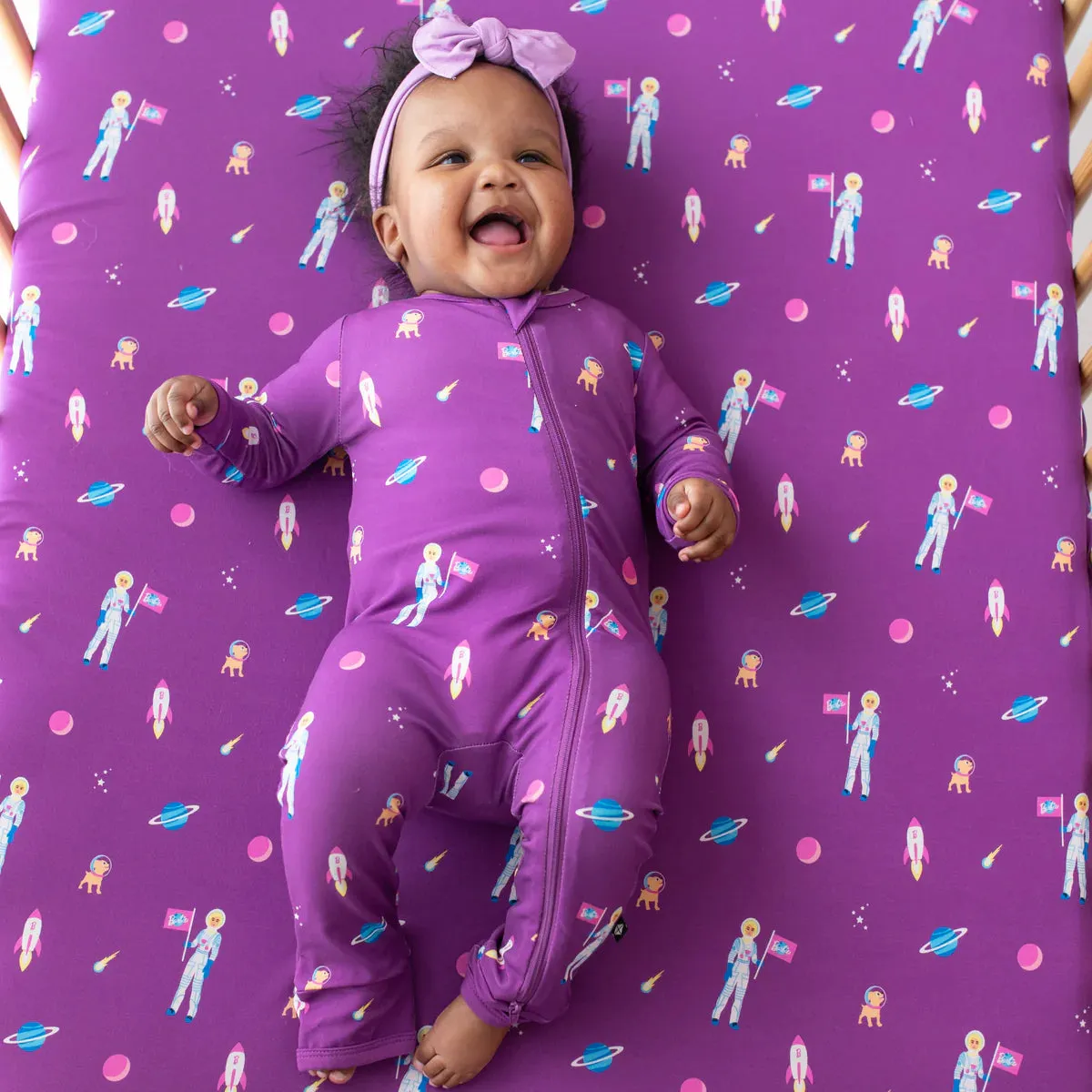 Kyte Baby Zippered Romper - Barbie Austronaut