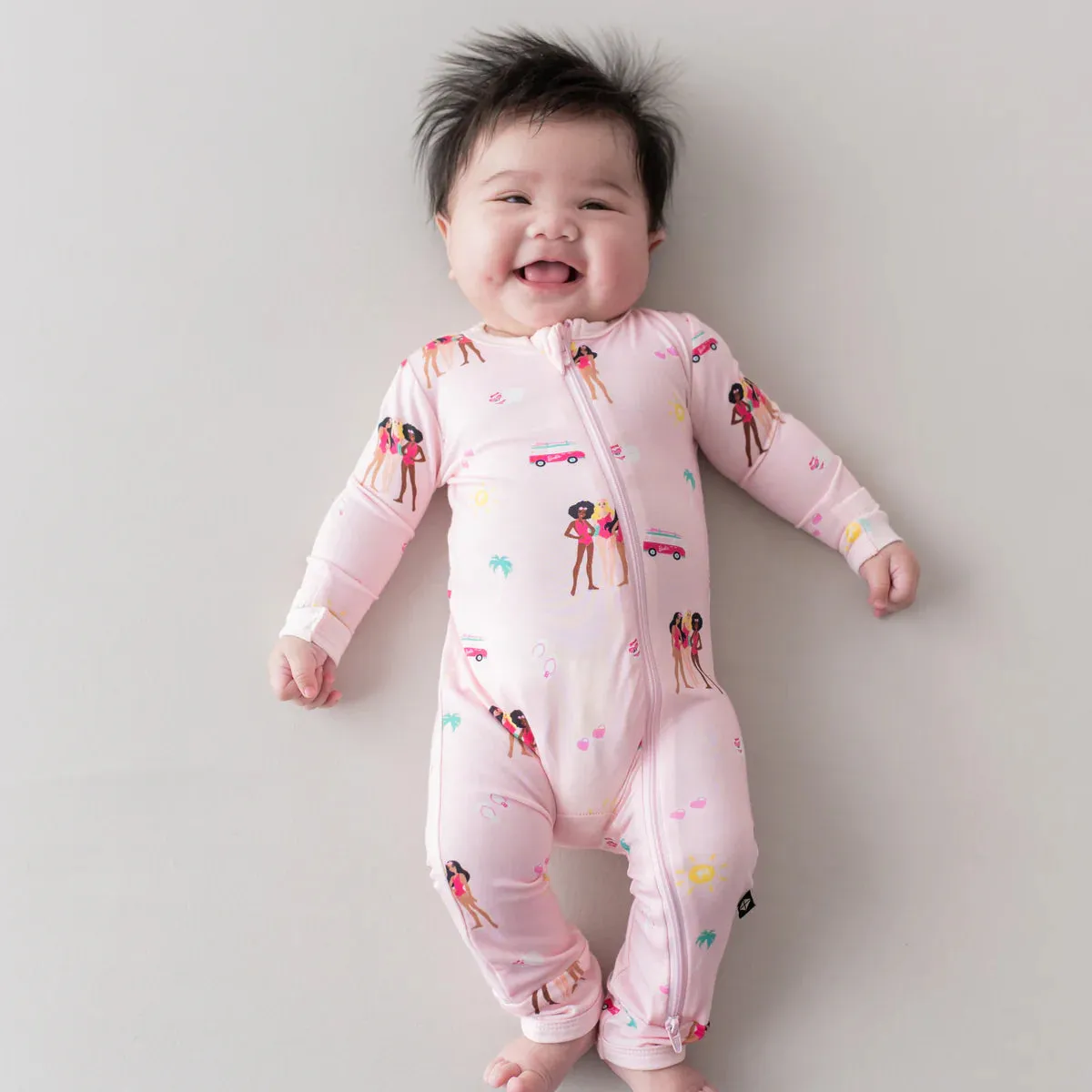 Kyte Baby Zippered Romper - Barbie Beach