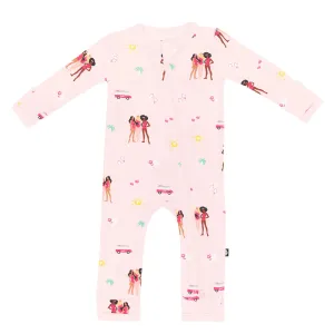 Kyte Baby Zippered Romper - Barbie Beach