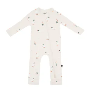 Kyte Baby Zippered Romper - Duck