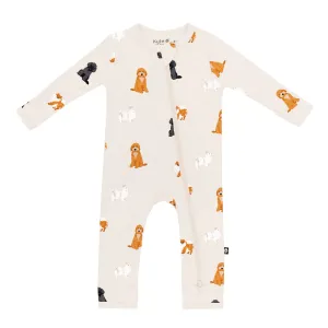 Kyte Baby Zippered Romper - Fluffy Dog