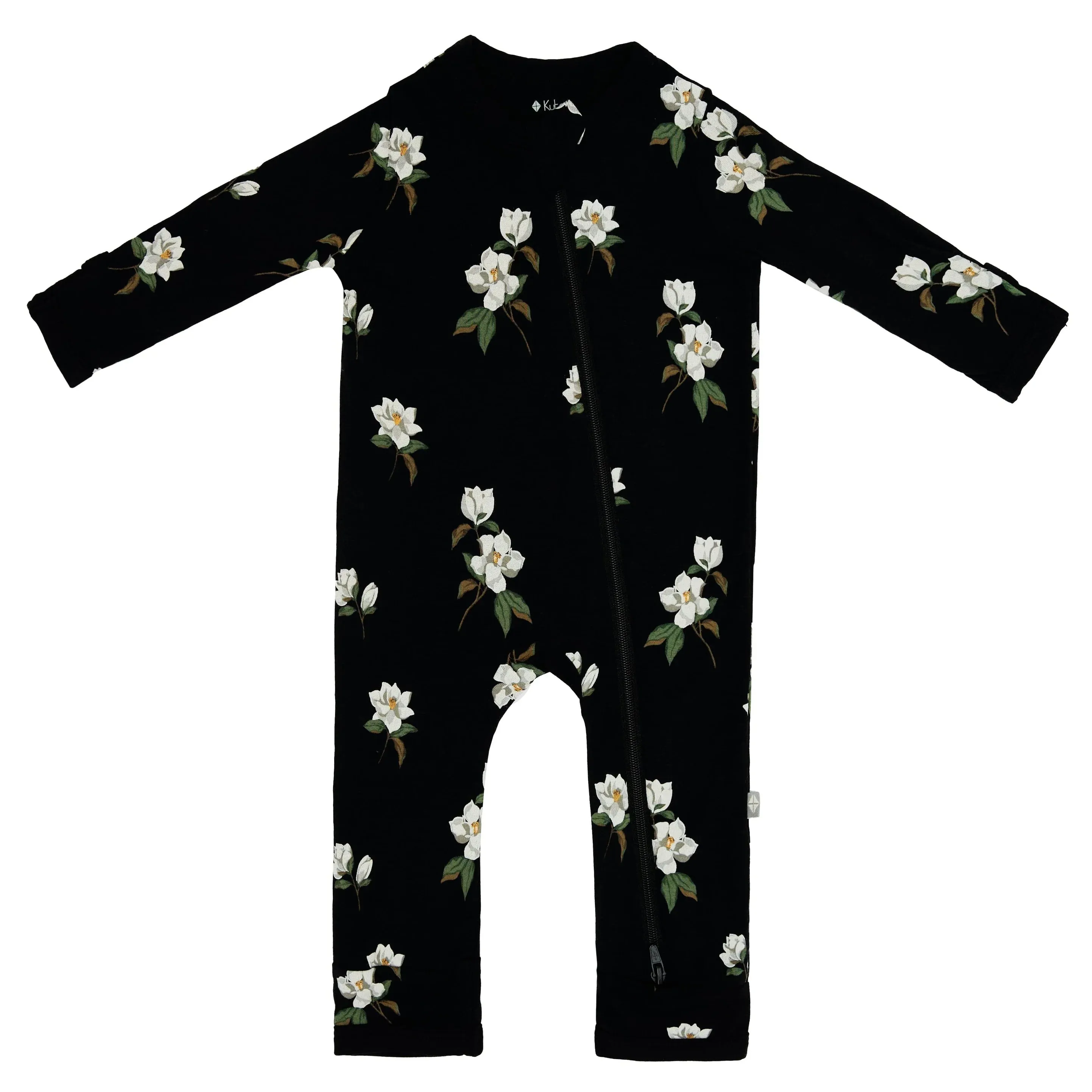 Kyte Baby - Zippered Romper - Midnight Magnolia