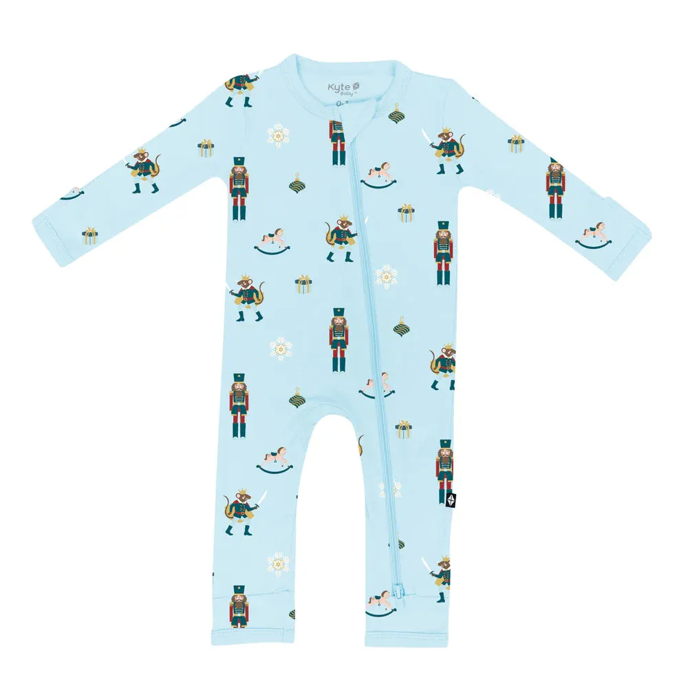 Kyte Baby Zippered Romper - Nutcracker