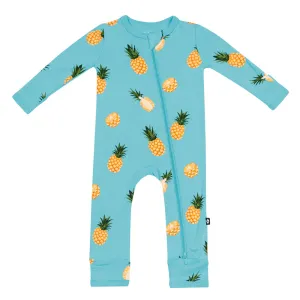 Kyte Baby Zippered Romper - Pineapple