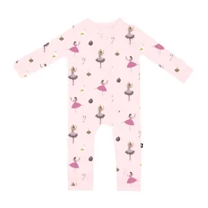 Kyte Baby Zippered Romper - Sugar Plum