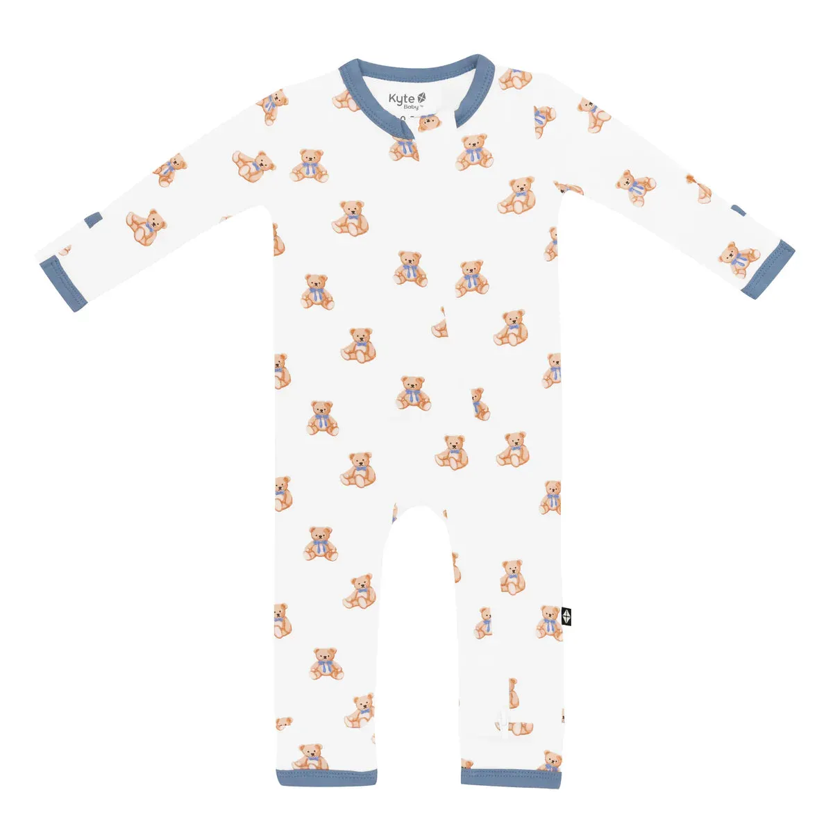 Kyte Baby Zippered Romper - Teddy Bear