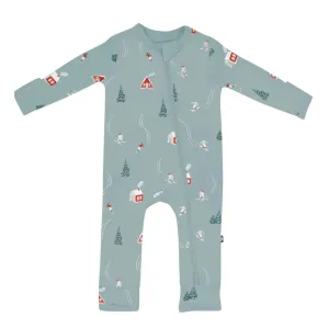 Kyte Zippered Romper in Alpine Village