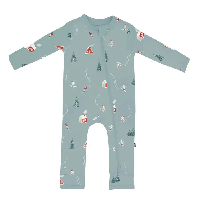 Kyte Zippered Romper in Alpine Village