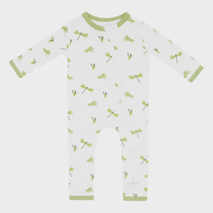 Kyte Zippered Romper in Dragonfly
