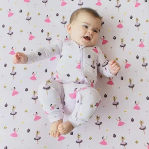 Kyte Zippered Romper in Sugar Plum