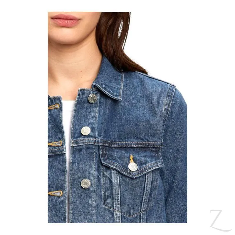 Ladies Super Strong Icon Denim Jacket | Plain | "Bobo"