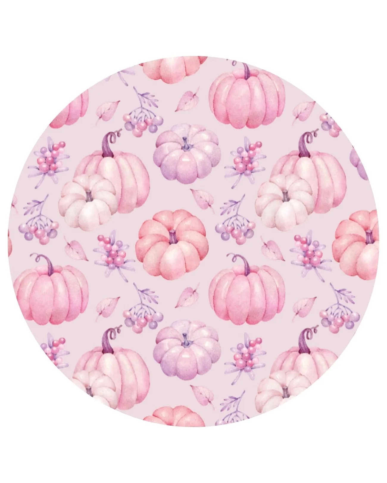 Lev Baby Autumn Pink Pumpkins Baby Zippered Ruffle Footies