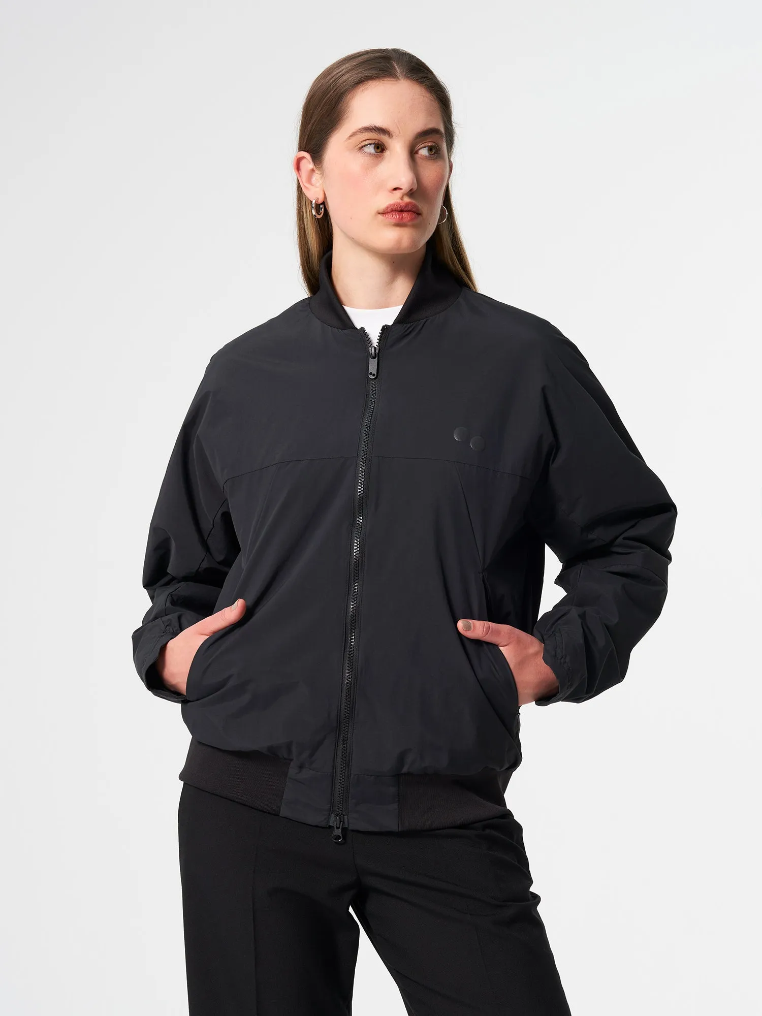 Light Bomber Jacket - Peat Black (Unisex)