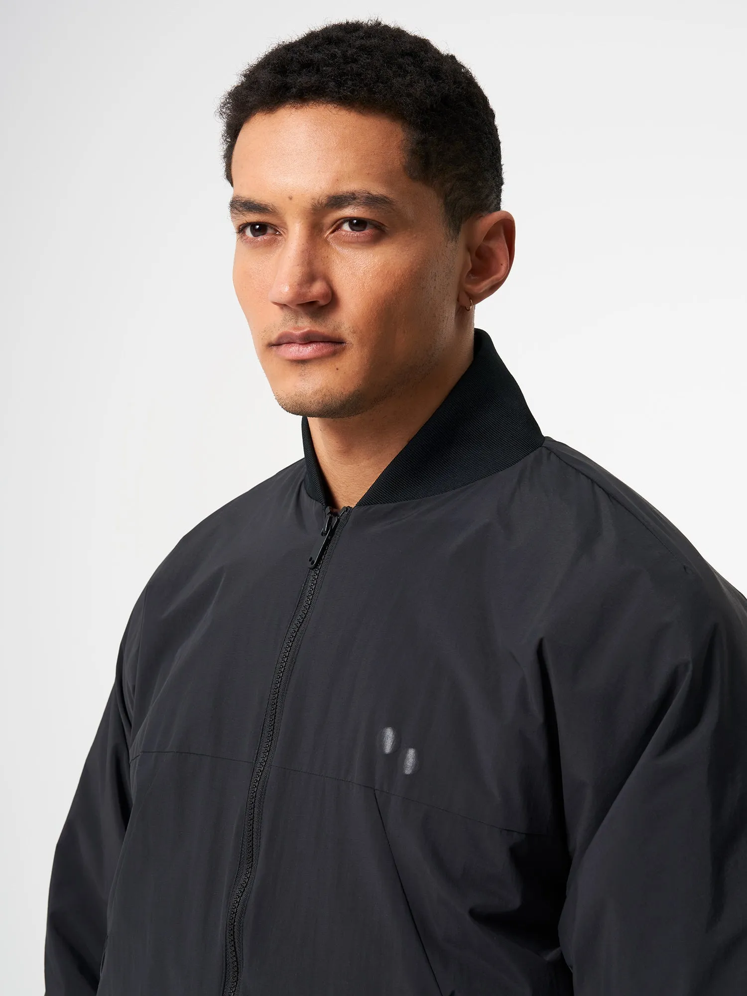 Light Bomber Jacket - Peat Black (Unisex)