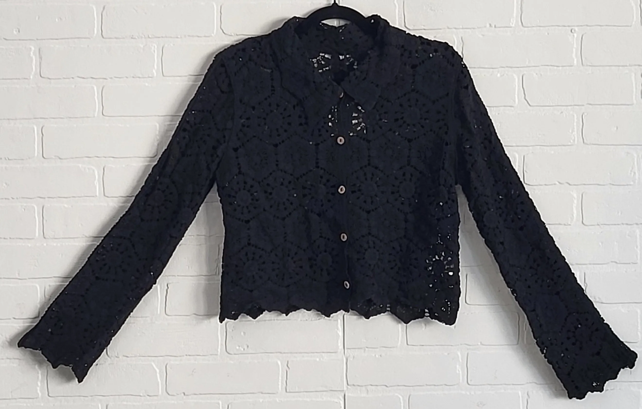 Lili Boho Crochet Shirt