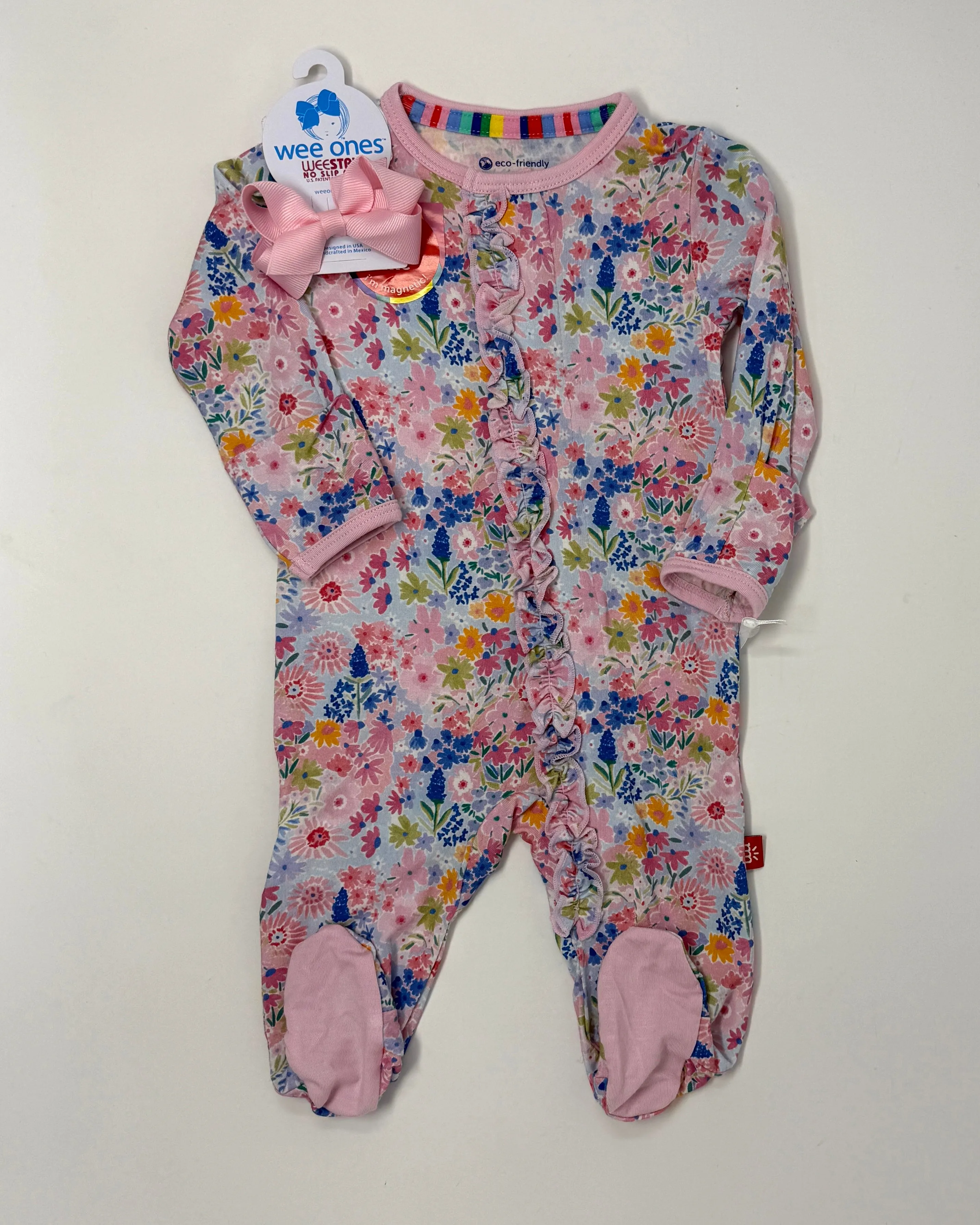 Lily Modal Footie w/ Ruffle