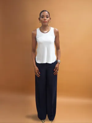 Liora Silk Tank Top for Tall Women
