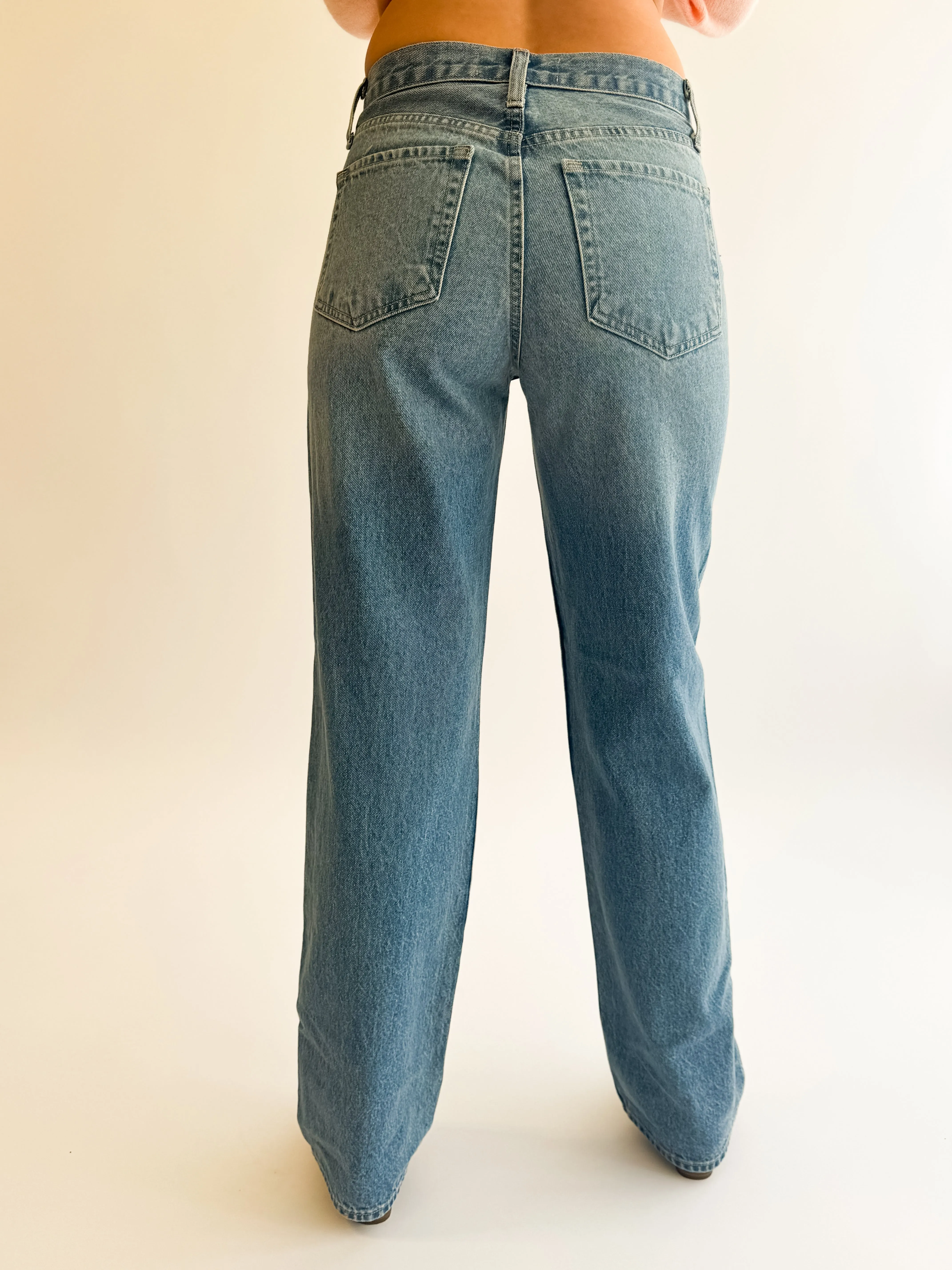 Liv Floor Length Straight Jean
