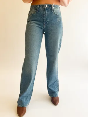 Liv Floor Length Straight Jean