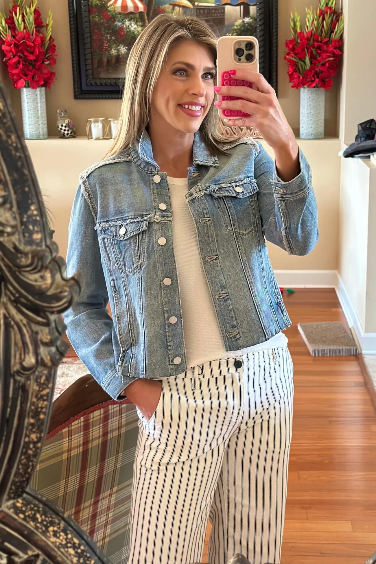 Liverpool Newport Bay Trucker Denim Jacket