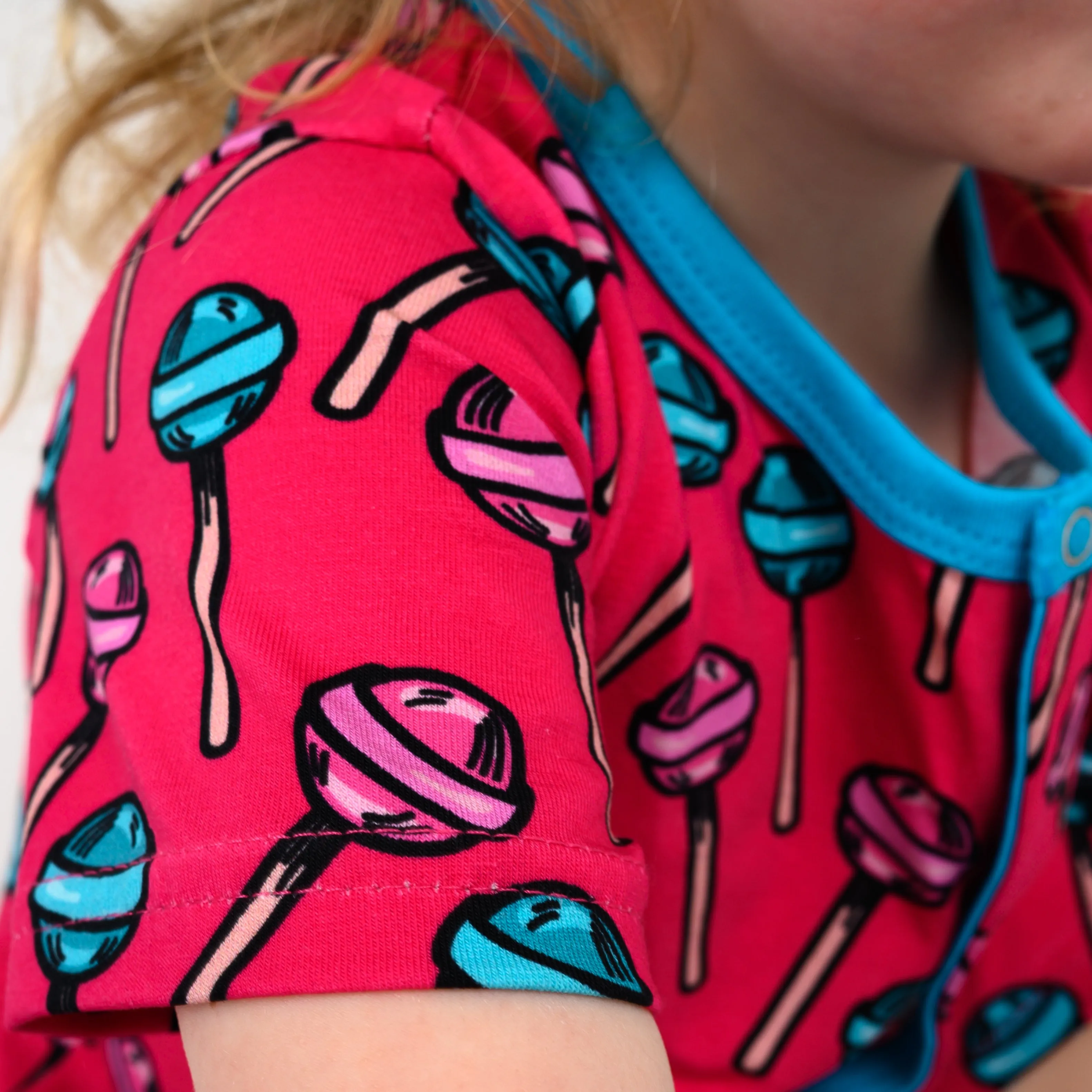 Lollipop print Shortie Romper