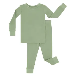 Long Sleeve Pajamas - Sage Green
