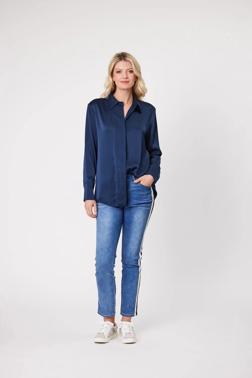 Lorna Denim Pant - Denim