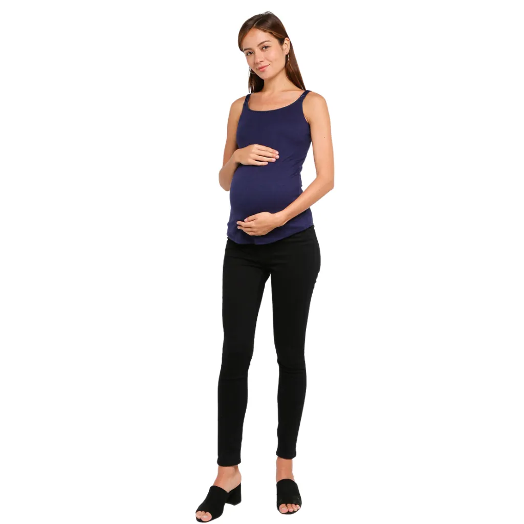 Madalene Nursing Top Camisole Navy