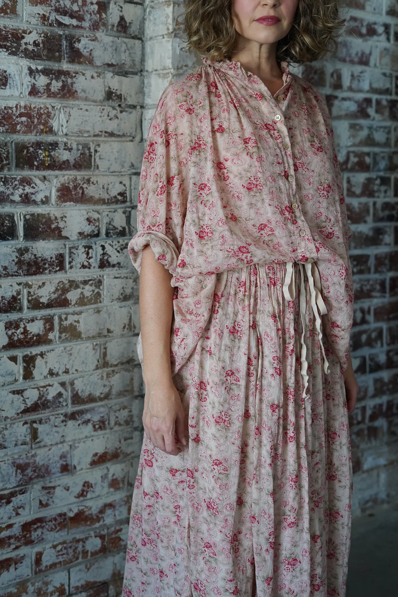 Malin Blouse - Cotton Voile - La Petite Rose