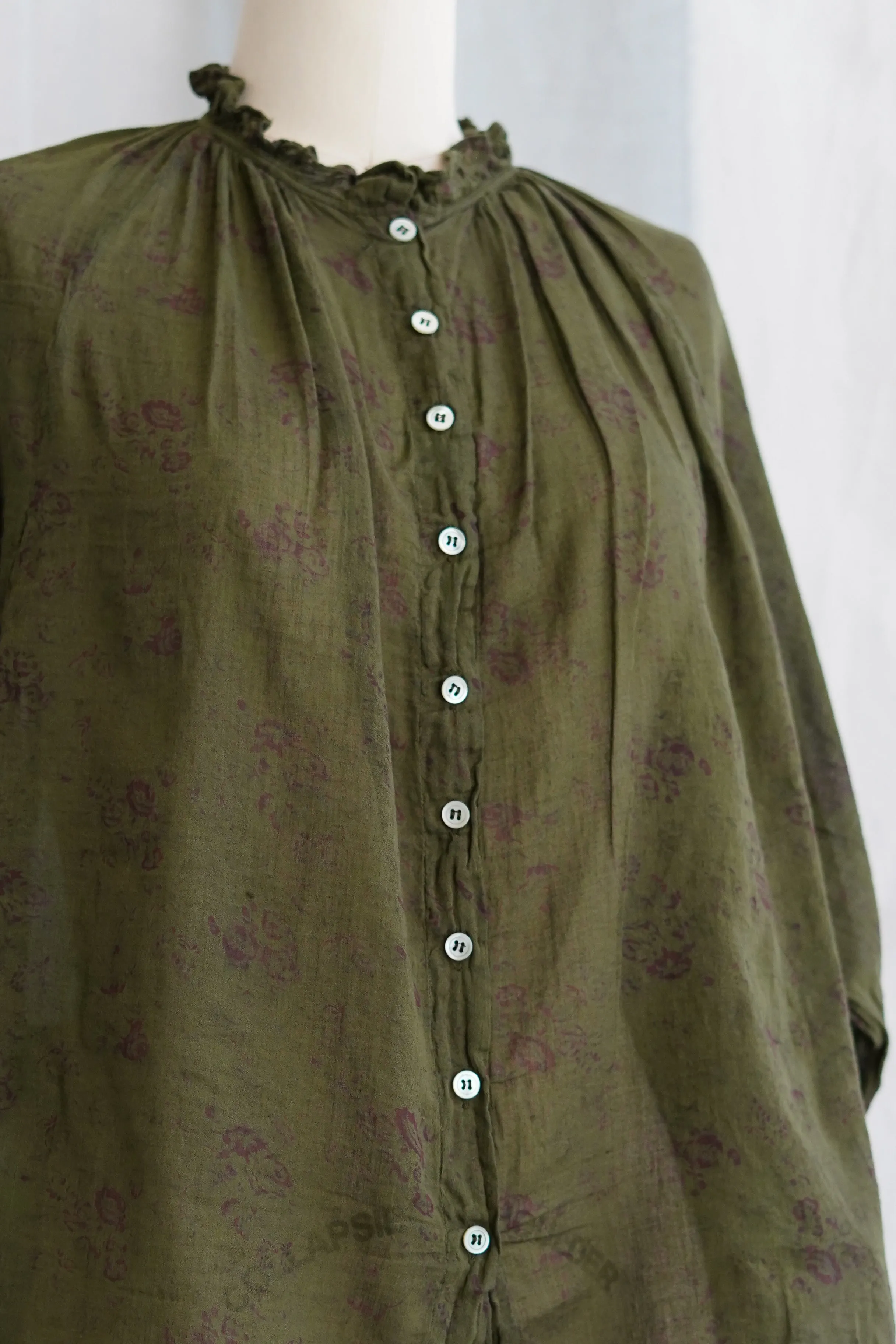 Malin Blouse - Cotton Voile - La Petite Rose