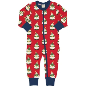 Maxomorra Swedish Santa Rompersuit
