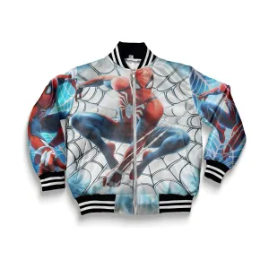 Men's weby spiderman Bomber