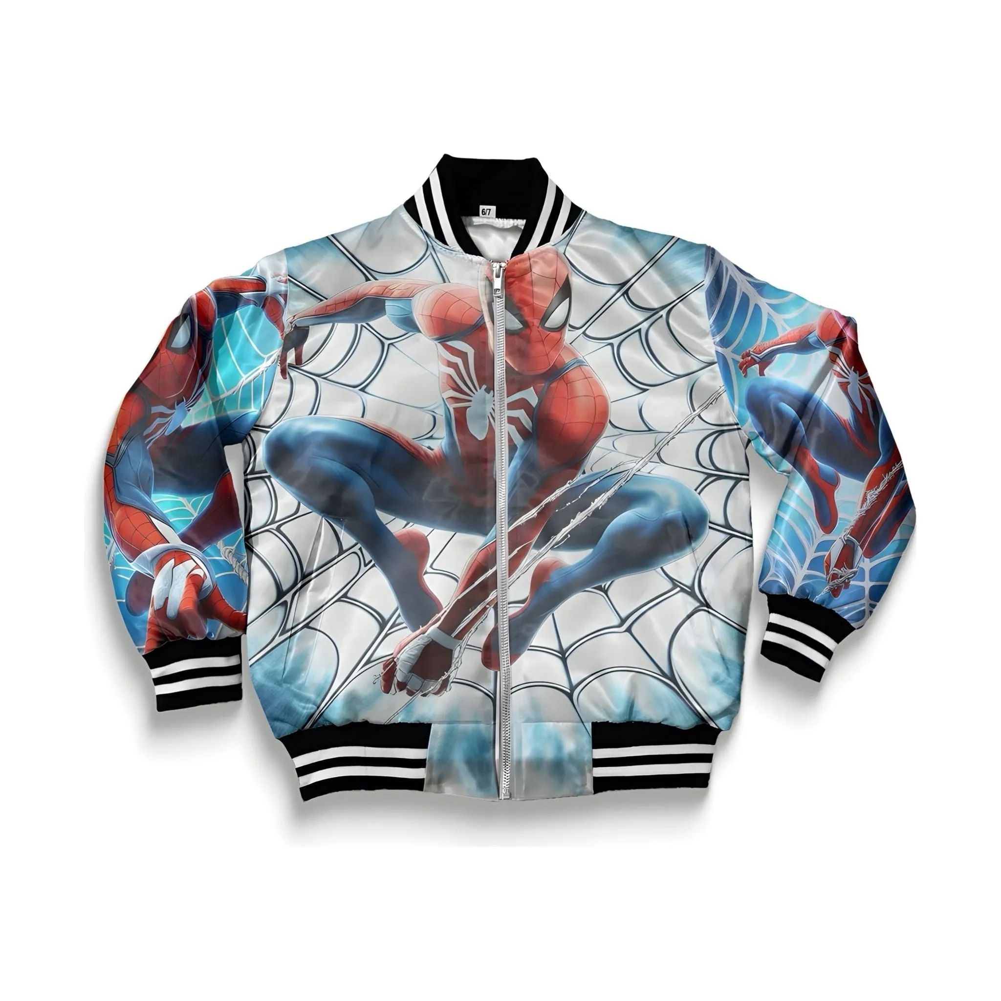 Men's weby spiderman Bomber