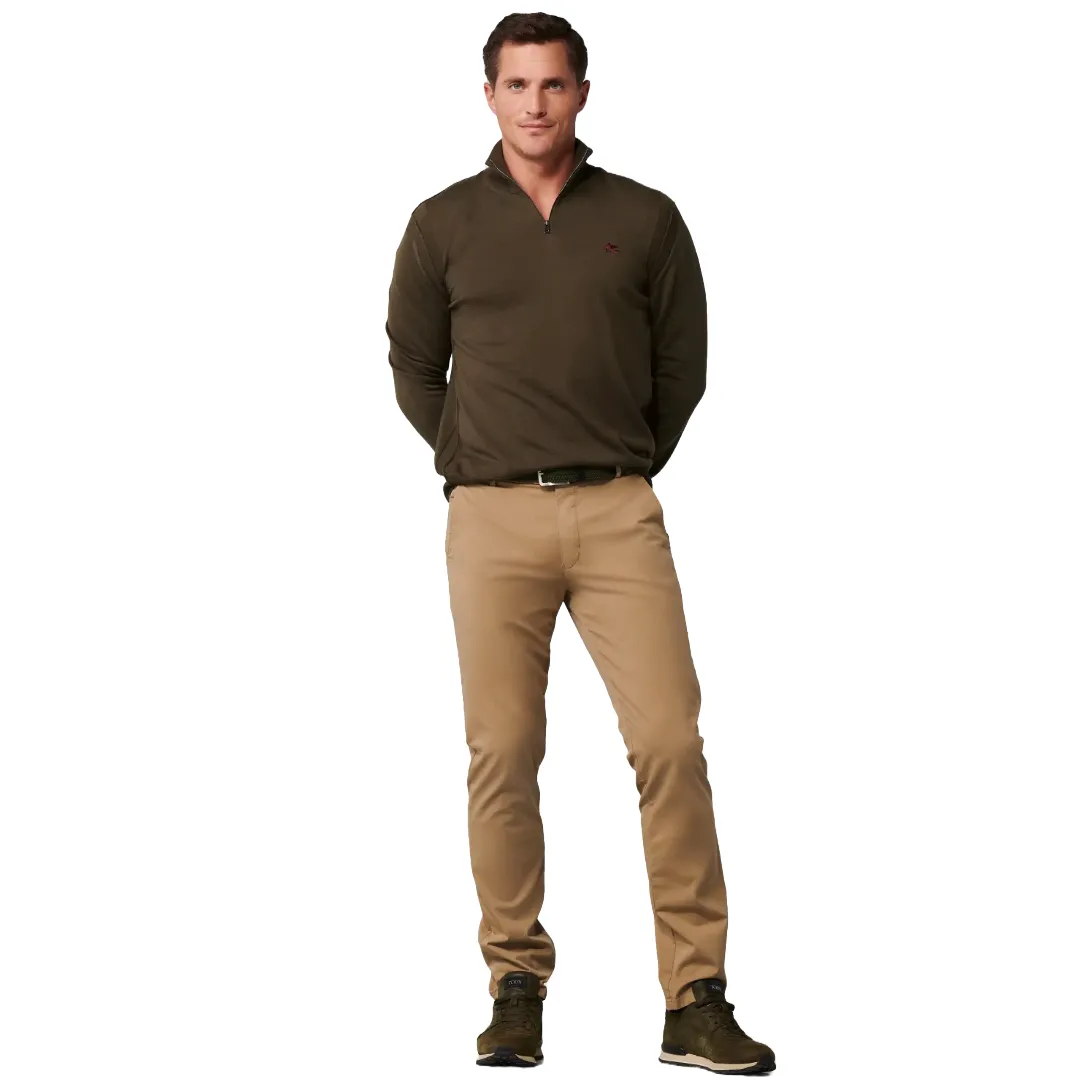 Meyer Bonn Modern Fit Chinos - Beige