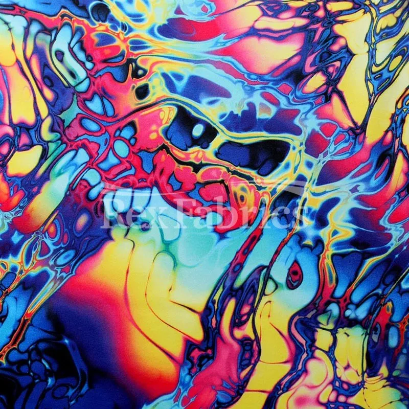 Mind Vision - 4-Way Stretch Poly Spandex Print