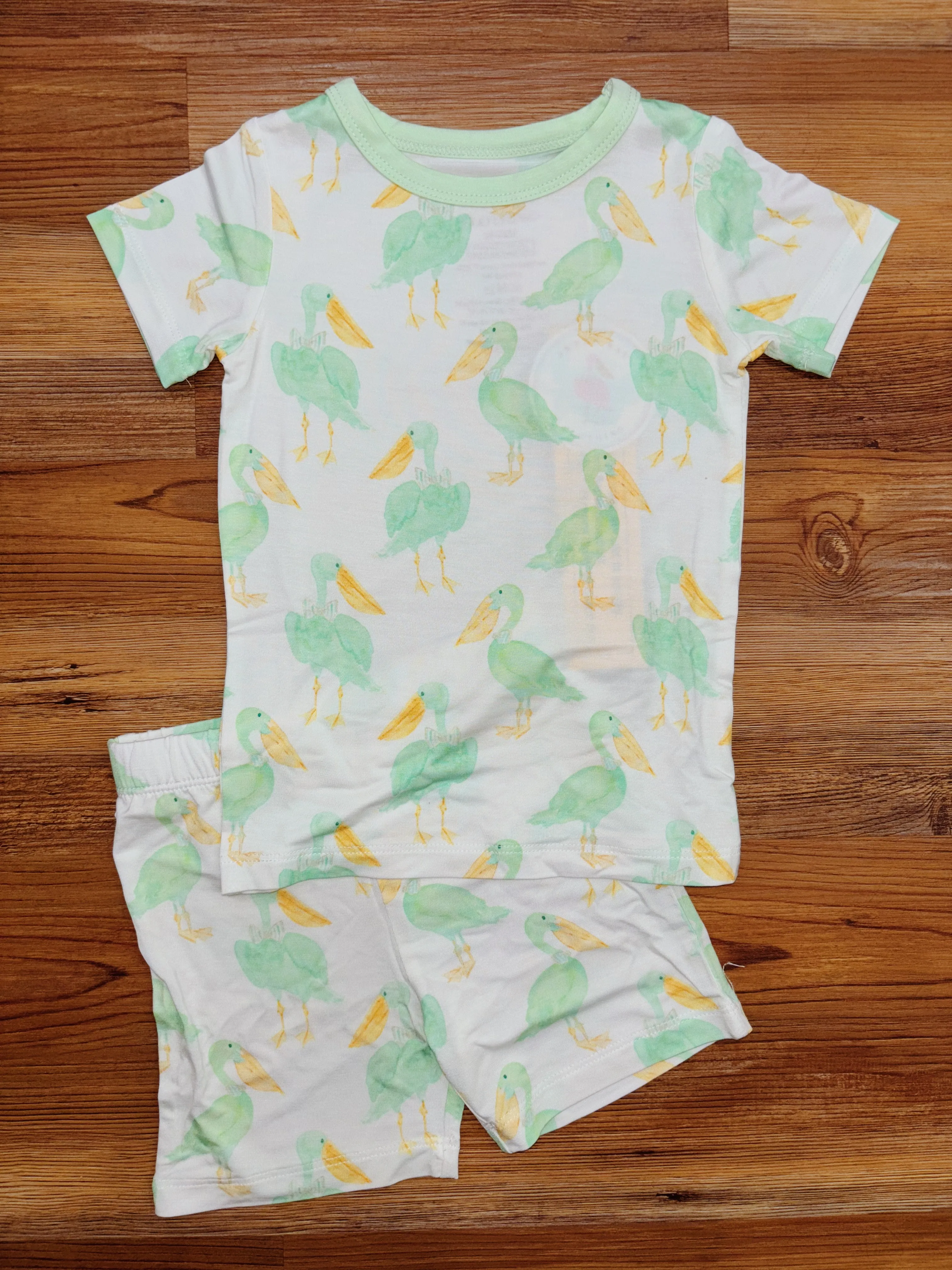 Mint Pelican PJ Set