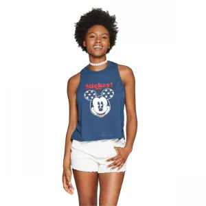 ModernLux Women's Disney Mickey USA Tank Top
