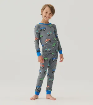 Monster Trucks Stretch Cotton Pajamas
