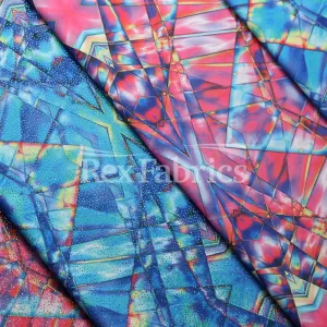 Mystic Geo - 4-Way Stretch Poly Spandex Print