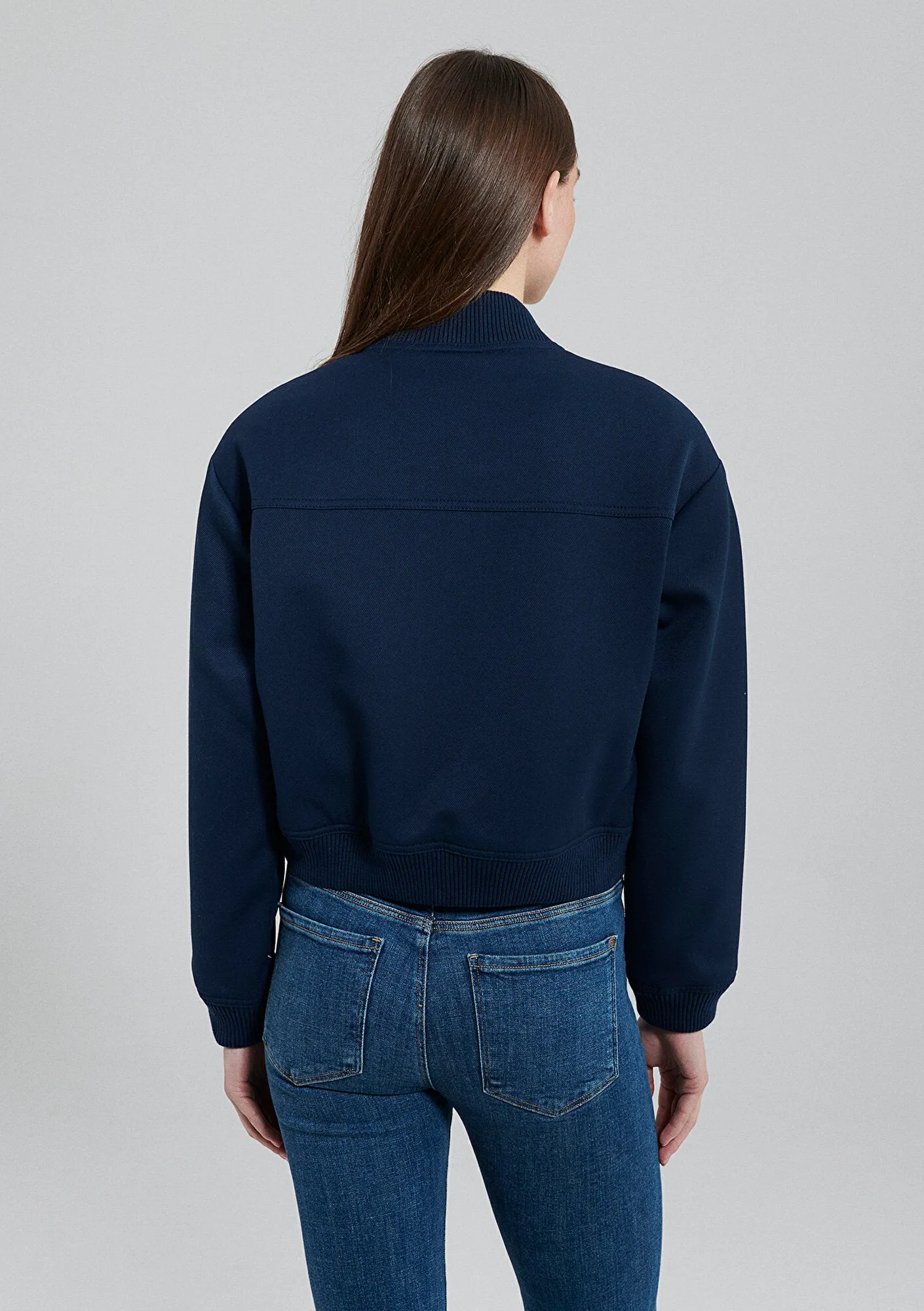 Navy Bomber Jacket